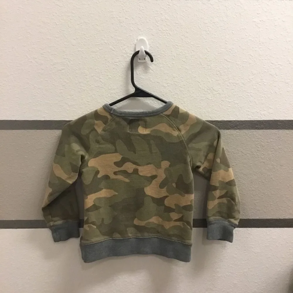 Osh Kosh B’Gosh Boys Camo Sweatshirt